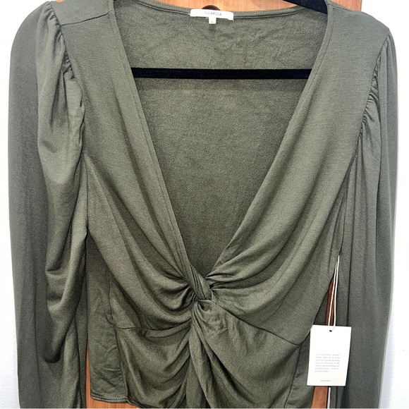 TULAROSA Twist Front Bodysuit - Picture 7 of 12